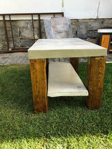 Betonový stolek - 5