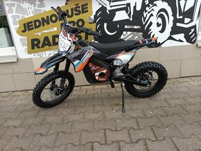 Elektrický pitbike Rocket 1600W Oranžová, možnost splátek - 5