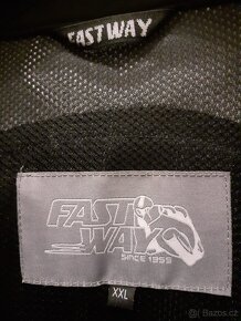 Zánovní moto bunda 100% polyester Fast Way Rallye - 5