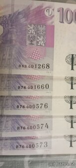 Výroční bankovky 30.let měnové odluky ČNB - 5