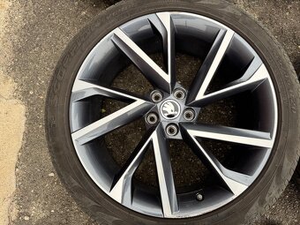 20” Alu kola Škoda Kodiaq vč letních pneu, dot 46/20 - 5