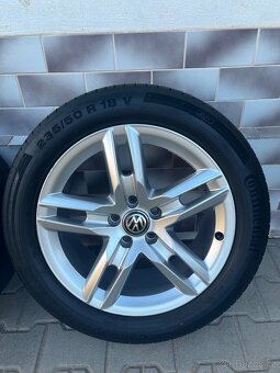 Originální alu kola z vw tiguan 235/50R18 - 5