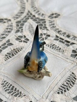 Porcelánové vintage figurky. Ptáci Capodimonte. - 5