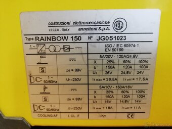 Invertorová svářečka CEA Rainbow 150 - 5