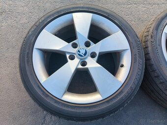 Sada originálních ALU kol Škoda 17" Denom - 5