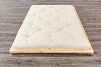 Matrac FUTON 160x200 (provedení kokos) + potah, krémová barv - 5