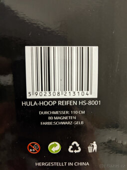 Hula-hop s 80 magnetickými kuličkami - 5