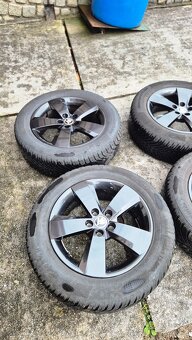 Disky + zimní pneu 195/60 R16 že Škoda Kamiq - 5