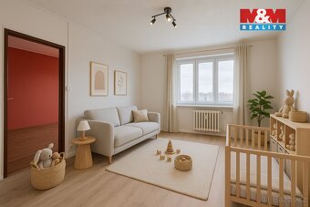 Pronájem bytu 2+1, 56 m², Chodov, ul. Revoluční - 5