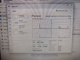 PC HP i3 komplet s monitorem AOC LED 22" Windows 11 - 5