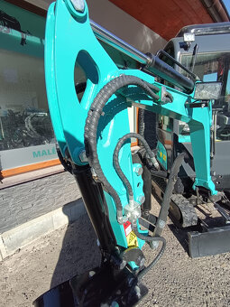 Nový minibagr 1,3T, Kubota, plná výbava - 5