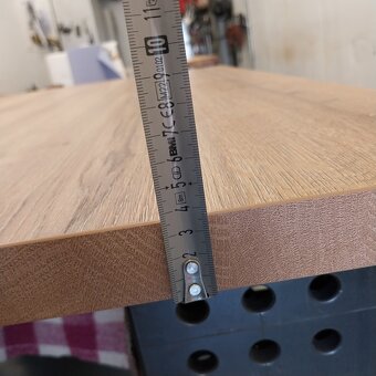 Deska na stůl 130x80x3,6cm Dub Sherman - 5