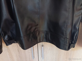Bunda z koženky - XL - 5