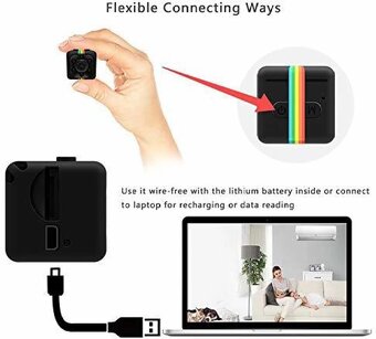 Mini kamera SQ11 s detekcí pohybu a nočním viděním - 5