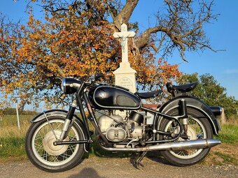 BMW R60/2 r.v.1968, bílé CZ SPZ, origo stav,nerenovováno - 5