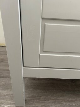 Prebalovaci pult+komoda 2v1 ikea - 5