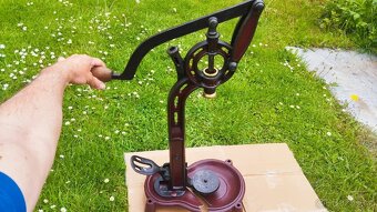 Velmi stará francouzska špuntovačka láhví, 70cm - 5
