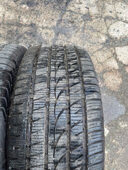 Plechové kola 5x112 ET43 + zimní pneu 195/55 R15 - 5
