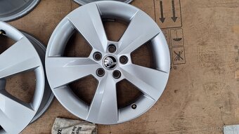 Alu kola Škoda 16" 5x100 6J ET38 Scala Fabia Kamig - 5