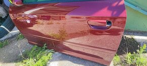 Audi A3 8P , dveře levé, dveře pravé, vínová barva X7X7 - 5