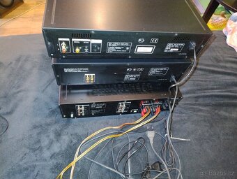 Sony zesilovač, cd player a tape deck - 5