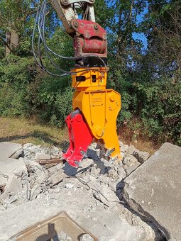 Nové demoliční nůžky Hardy pro bagry 8-12 tun - 5