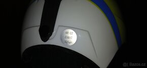 Dětská přilba na lyžování obvod 48-52cm zeleno modrá - 5