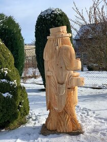 Dřevěná socha - 5