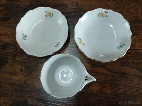 Starožitná porcelánová čajová sada - 5