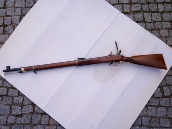 Volunteer Rifle cal.451 Perkusní kulovnice + přísluš. - 5