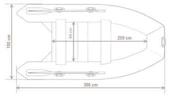 člun Gladiator Nafukovací člun + Lodní motor Maxima® A 58 LB - 5