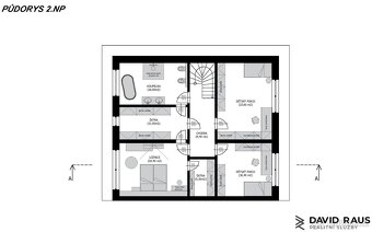 Prodej rodinného domu 5+kk (211 m2) s garáží, pozemek 467 - 5
