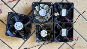 Mix PC ventilátorů / 80mm / 92mm / 120mm - 5