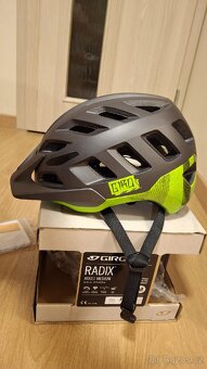 GIRO Radix Mat Metalic Black/Lime velikost M, nová - 5