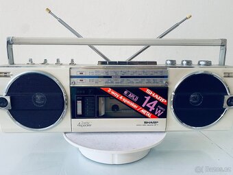 Radiomagnetofon Sharp GF-7, rok 1984 - 5