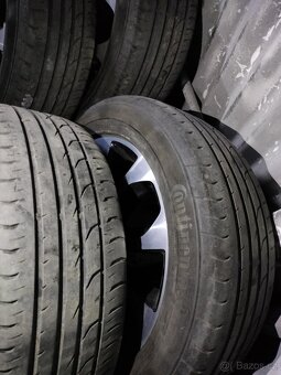 4ks alu disky orig. Nissan 5x114,3 R18 pneu 215/55 R18 - 5
