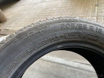 prodám letní pneumatiky 205/55/16 Michelin celá sada - 5