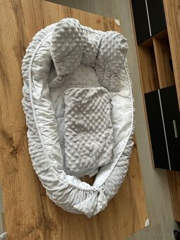 Hnízdečko s peřinkou - Minky Sweet Baby Belisima - 5