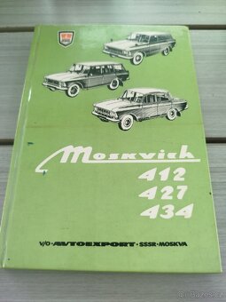 Knihy Moskvič údržba a opravy atd. 3kusy - 5