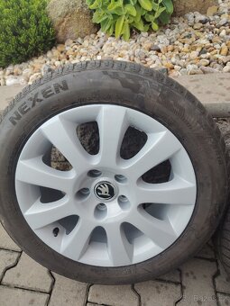 ALU disky originál Škoda 5x112 r16 - 5