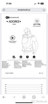 Kinderkraft - ADOREE - nosič dětí - 5