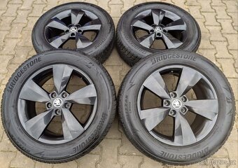 Alu kola originál Škoda Kodiaq 5x112 R17 Nanuq - 5