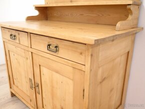 Originál komoda/toaletka se zrcadlem po odborné renovaci - 5