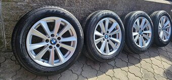 Originál alu BMW 5 5x120 225/55 R17 - 7mm - 5