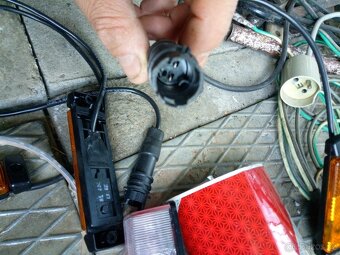 blinkry,poziční světla,malotraktor,hella,led pásek,obrysová - 5