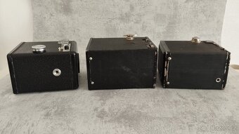 3x staré historické fotoaparáty do sbírky, dekorace - 5