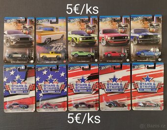 Hot Wheels kusovky zo sérií - 5