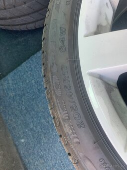 ALU kola MAM + nové pneu R17 4x100 ET 35 - 5
