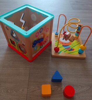 Interaktivní hračky, minie, dřevěné - 5