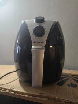 Fritéza horkovzdušná Delimano AIR FRYER černá - 5